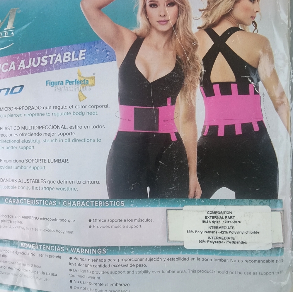 Ultra Cintura Termica Ajustable, high-performance thermal bodysuit.